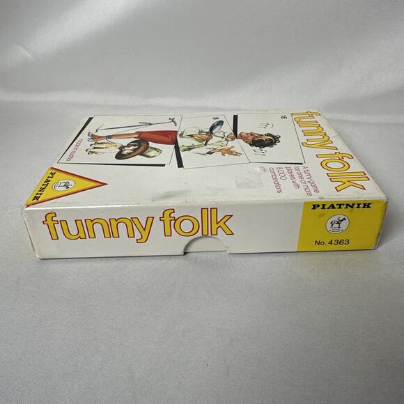 VINTAGE 1965 PIATNIK FUNNY FOLK MISFITS No4363 ***COMPLETE*** - Picture 3 of 7